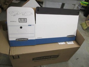 12 Bankers boxes...