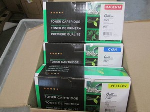 Set of color HP 305A toner cartridg...