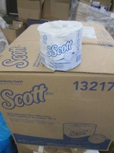 80 Rolls Scott toilet tissue...