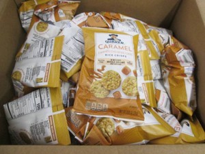 Case of 60 Caramel Quaker rice bite...