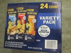 24 Count variety pack of Planters n...