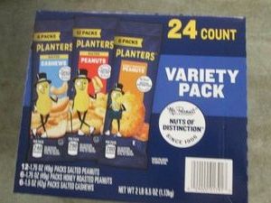 24 Count variety pack of Planters n...