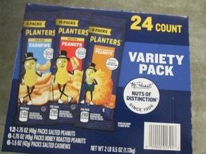24 Count variety pack of Planters n...