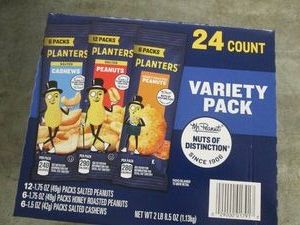 24 Count variety pack of Planters n...