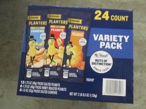 24 Count variety pack of Planters n...