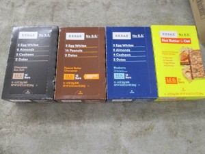 4 12 Packs of assorted RX Bars...