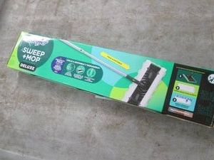 Swiffer sweep and mop...