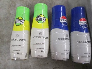 4 Pack Soda Stream drink mixes...