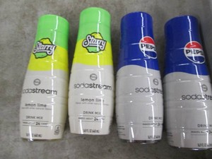 4 Pack Soda Stream drink mixes...