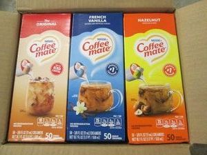 3 50 Packs of assorted Coffee Mate ...