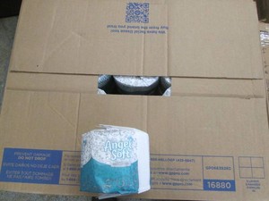 80 Rolls standard Angel Soft toilet...