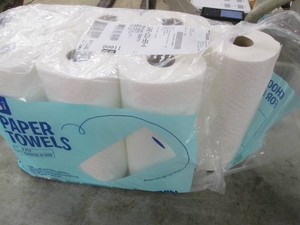 7 Rolls of paper towel...