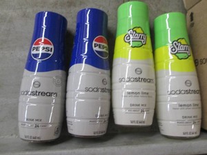 4 Soda Stream drink mixes...