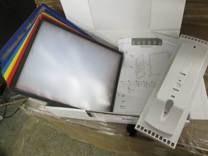 Wall display system for 8.5 x 11 pa...