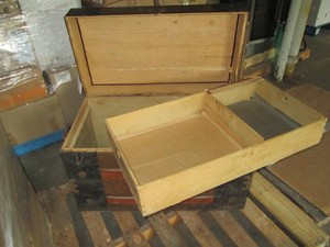 Vintage trunk in decent condition