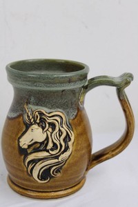 Stoneware Unicorn Mug