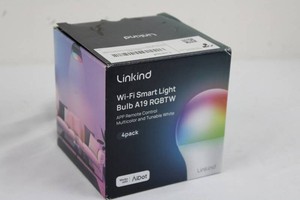 NEW Linkind Wi-Fi Smart Light Bulb A19 RGBTW