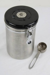 Coffee Gator Airtight Coffee Canister With Scoop