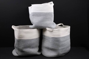 Woven Storage Baskets (Set of 3)