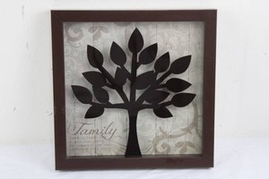 Family Tree Framed Wall Art 10 in X 10 in