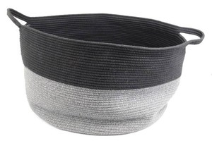 Woven Rope Storage Basket With Handles