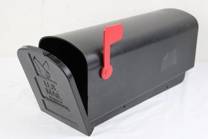 US Mail Approved Wall-Mount Mailbox With Red Flag