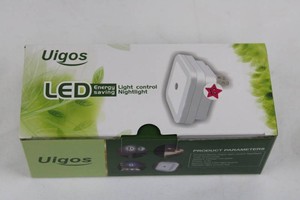 Uigos Light Control LED Nightlight 4-Pack 110-220V 0.5W