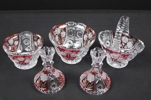 Cut Glass Crystal Table Decor