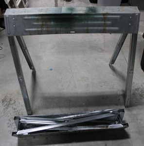 Foldable Metal Sawhorse
