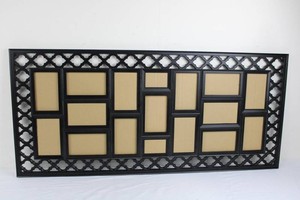 Decorative Lattice Wall Mirror 42 X 19.5 in