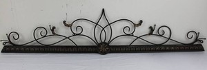 Metal Wall Decor Headboard Style 48 W X 19 H