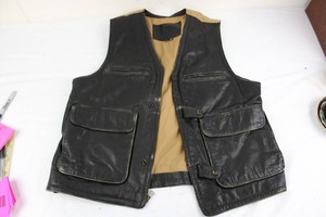 Brigantine Leather Vest Size L