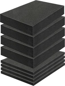 $28 PINGMIC Gun case foam -16 x 12 x 1.5 Inch Pick and Pluck Foam Sheets - Pick Apart Insert Padding for Gun Case, Ideal for Storing Guns, Crafts