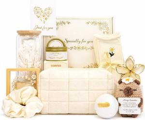 $22 MHSMHL Gift Baskets for Women, Teen Girl Gifts Trendy Stuff, Back to School Gift for Teen Girls, Capybara Birthday Gift for Teenage, Tween, Daughter, Sister, Best Friend w Glass Cup