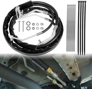 $87 C68100 Rear AC Line Set Air Conditioning Hoses Fit for Dodge CaravanGrand CaravanChrysler -Country & Town Minivans 2012 2013 2014 2015 2016 2017 2018 2019 (C68100-2)