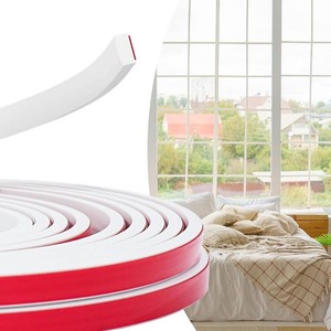 Window Trim Molding, 32.8Ft Self Adhesive Glass Decorative Strip with Groove, Peel and Stick PVC Window Grid Insert Kit for Windows & Glass Doors, White