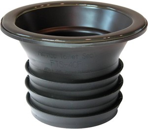 FERNCO FTS-4CF 3-12IN, 4CF, Toilet Seal, Wax Free