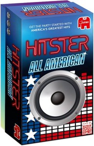 Jumbo Hitster - All American, Fun Music Quiz Card Game, 2-10 Players - 300 Best American Music Hits - Great for Adult and Family Game Nights (US Edition)