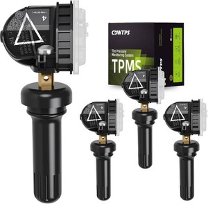 $29 TPMS Sensor,GM 433Mhz Tire Pressure Monitor Sensor Compatible with Chevy, GMC, Cadillac & Buick - Camaro, Cruze, Malibu, Silverado, Sierra, Terrain, Yukon, Lacrosse-Replace#13598773 13516165-4 Pack