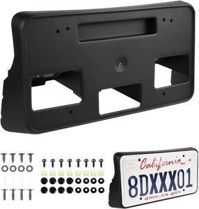 $28 License Plate Bracket Fit for Chevrolet Silverado 25003500 HD 2020 2021 2022 2023 2024 2025 2026 Front License Plate Frame Black Car Accessories Replacement GM1068212 84186106