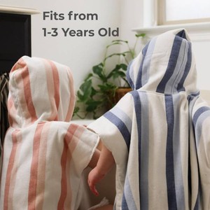$23 Noras Nursery Hooded Baby Towels 50x50cm  Ultra Soft 350GSM Baby Hooded Towel for Boys & Girls  Absorbent, Quick Dry Hooded Bath Towel for Babies 0-3 Years  Premium Kids Hooded Bath Towel (Blue Color)
