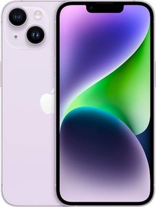 $306 Apple iPhone 14, 128GB, Purple - Unlocked (Renewed) MSRP $306