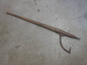 (BSB) Vintage Cant Hook Logging Log...