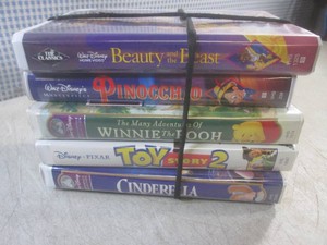 (EC1) Disney VHS Tape Movies...