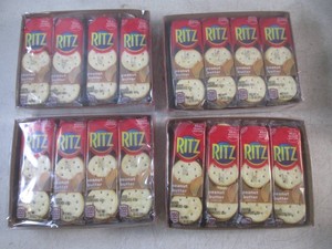 (B-1) 4 Packages of 8 6pc Ritz Pean...
