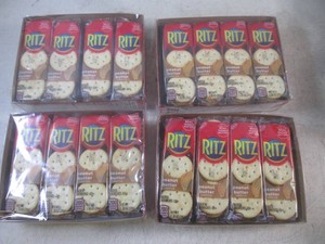 (B-1) 4 Packages of 8 6pc Ritz Pean...