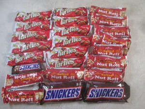(B-2) Assorted Candy Bars Past Date...