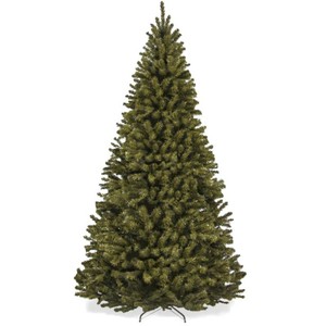 Unlit Artificial Green Spruce Christmas Tree, wEasy Assembly