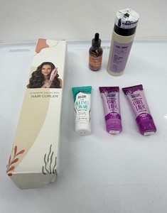 Brand New Automatic Curling Iron hair curler, plus styling cream, shampoo, conditioner, curl thrive, and more