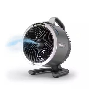 Brand New - FlexBreeze HydroGo 8.4 in. 5-Fan Speeds Personal Misting Portable Fan in Dark Grey with Ultra-Quiet Cooling